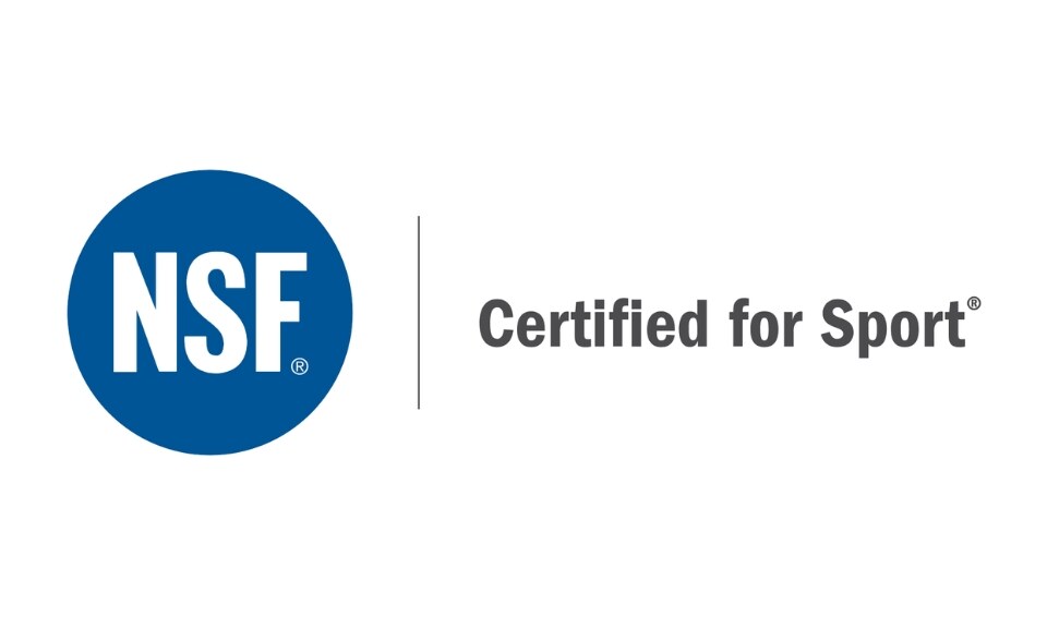 Logo de la certification NSF Certified for Sport